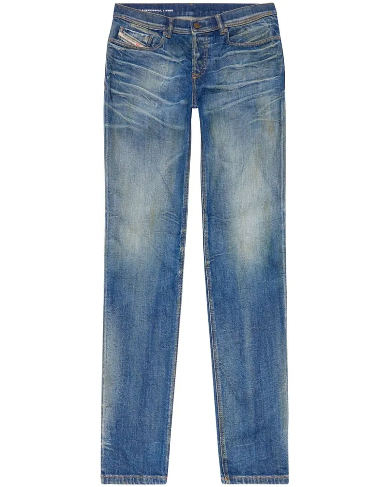 Diesel D-Finitive Tapered-Jeans - Blau Blau
