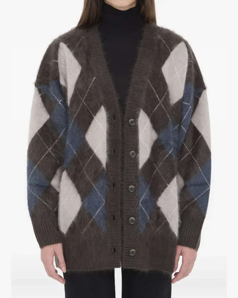 Lisa Yang Elaria button cardigan - Braun Braun