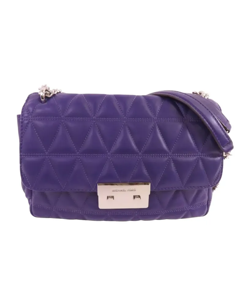 Michael Kors Sloan quilted chain shoulder bag - Violett Violett