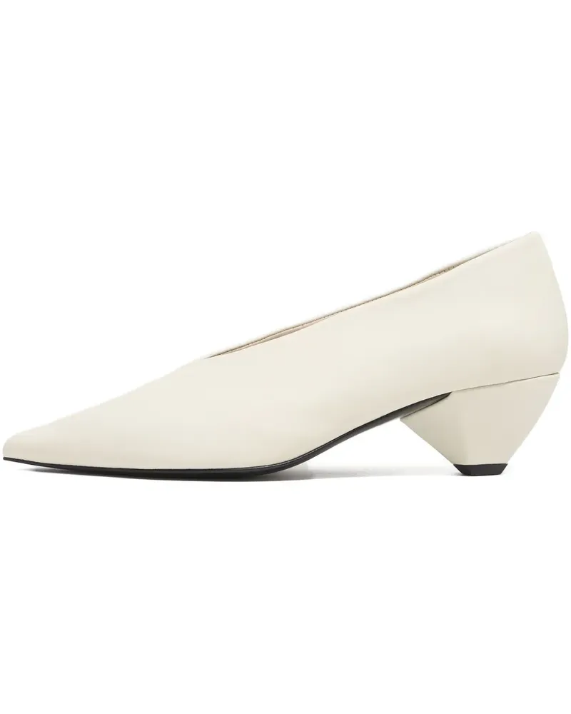 BIMBA Y LOLA Spitze Pumps mit Trichterabsatz - Nude Nude