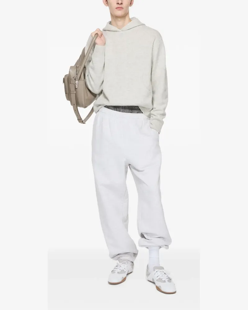 Acne Studios Jersey-Hoodie - Grau Grau
