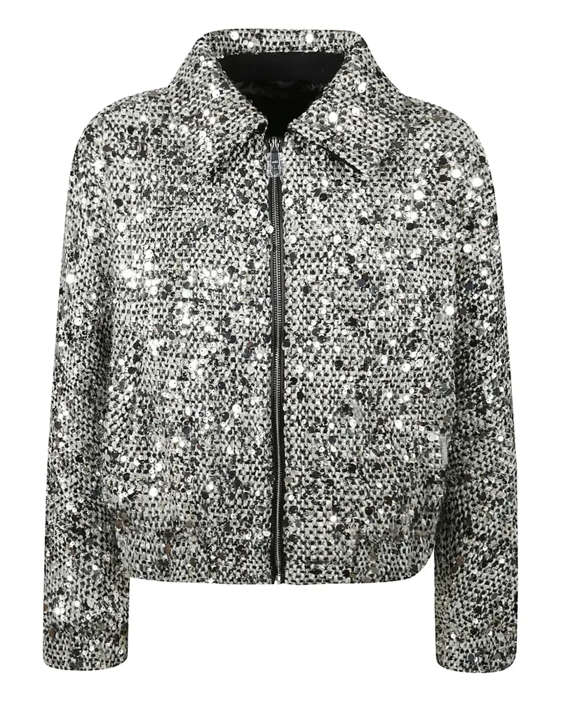 ADD sequin-embellished jacket - Weiß Weiß