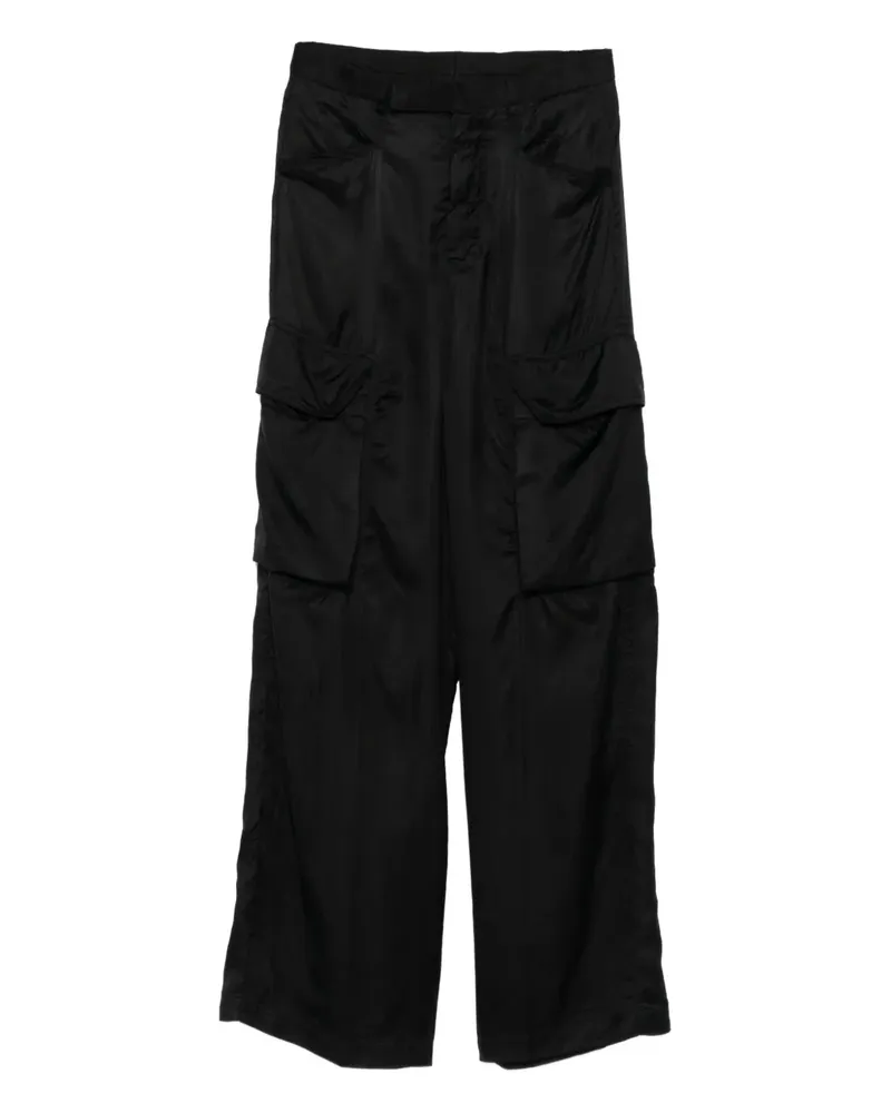 Rick Owens Hose mit aufgesetzter Tasche - Schwarz Schwarz