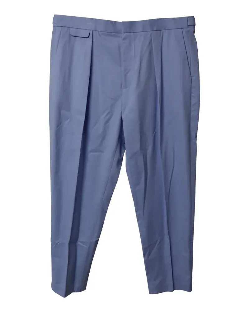Equipment Bundfaltenhose mit lockerem Schnitt - Blau Blau
