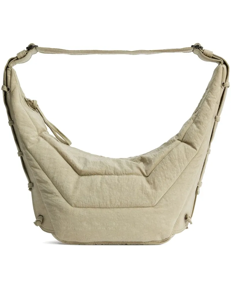 Christophe Lemaire Mittelgroße Soft Game Schultertasche - Nude Nude