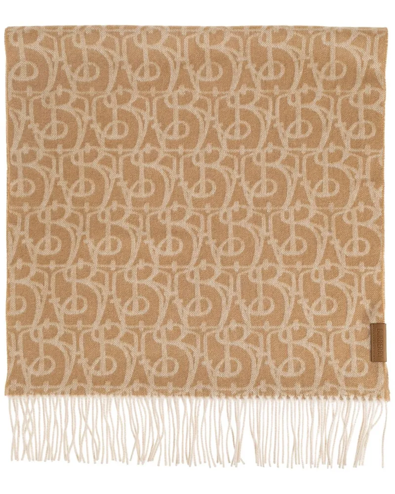 Burberry B Charm Schal - Nude Nude