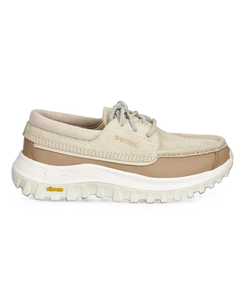 Sorel Callsign Northwater lace-up suede loafers - Nude Nude