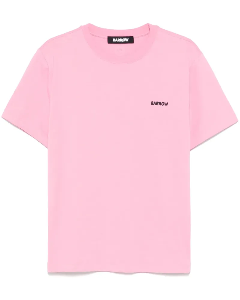 BARROW T-Shirt mit Teddy-Print - Rosa Rosa