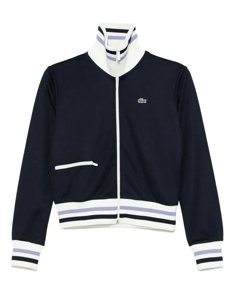 Lacoste Jacke mit Logo-Stickerei - Blau Blau