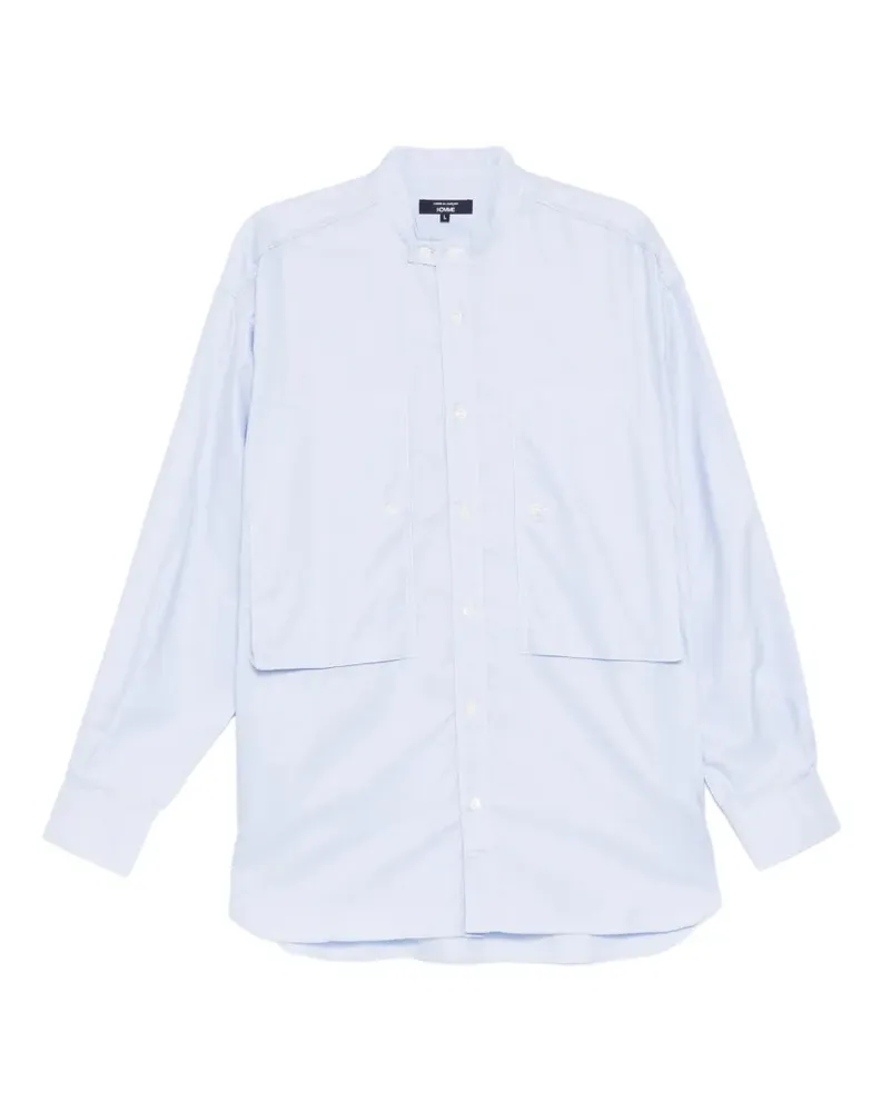 Comme des Garçons patch-pockets shirt - Blau Blau