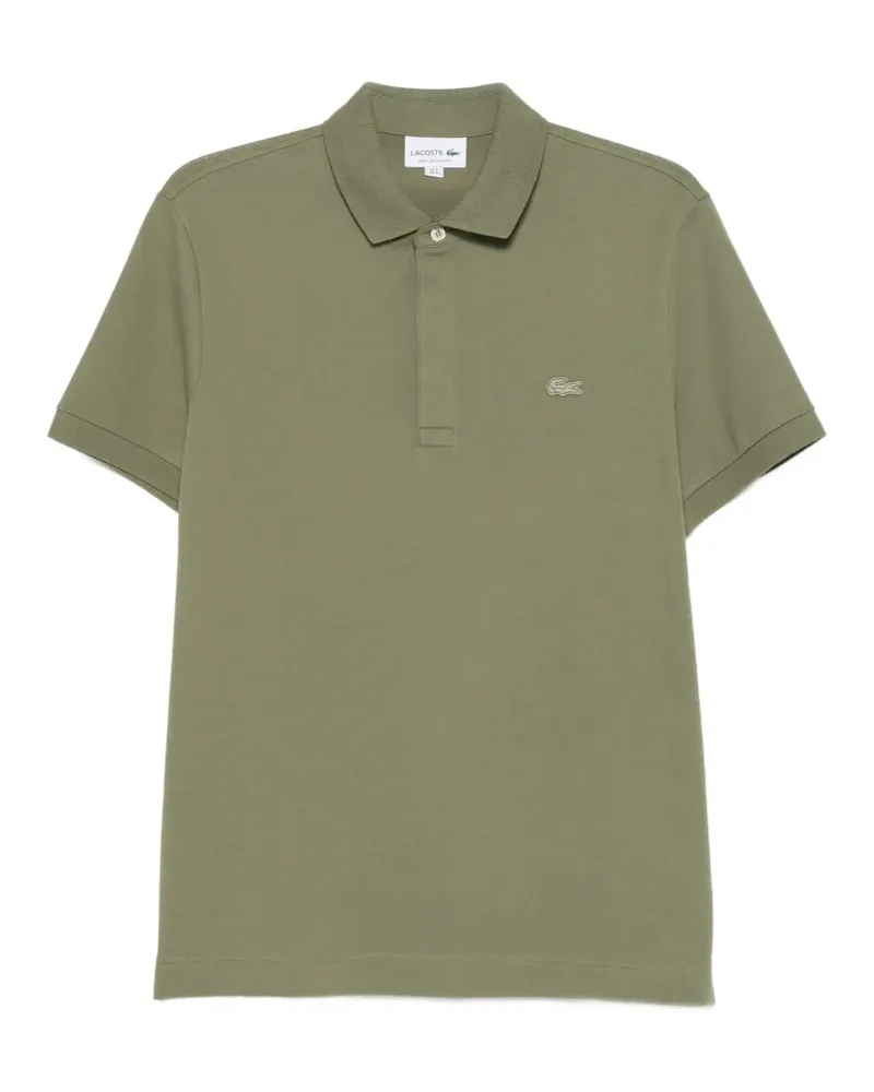 Lacoste logo-patch polo shirt - Grün Grün