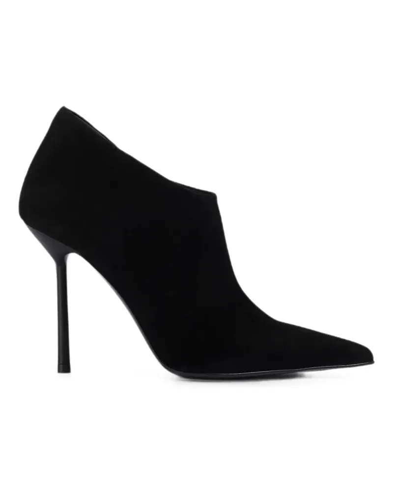 Le Silla Bella Stiefel aus Wildleder - Schwarz Schwarz