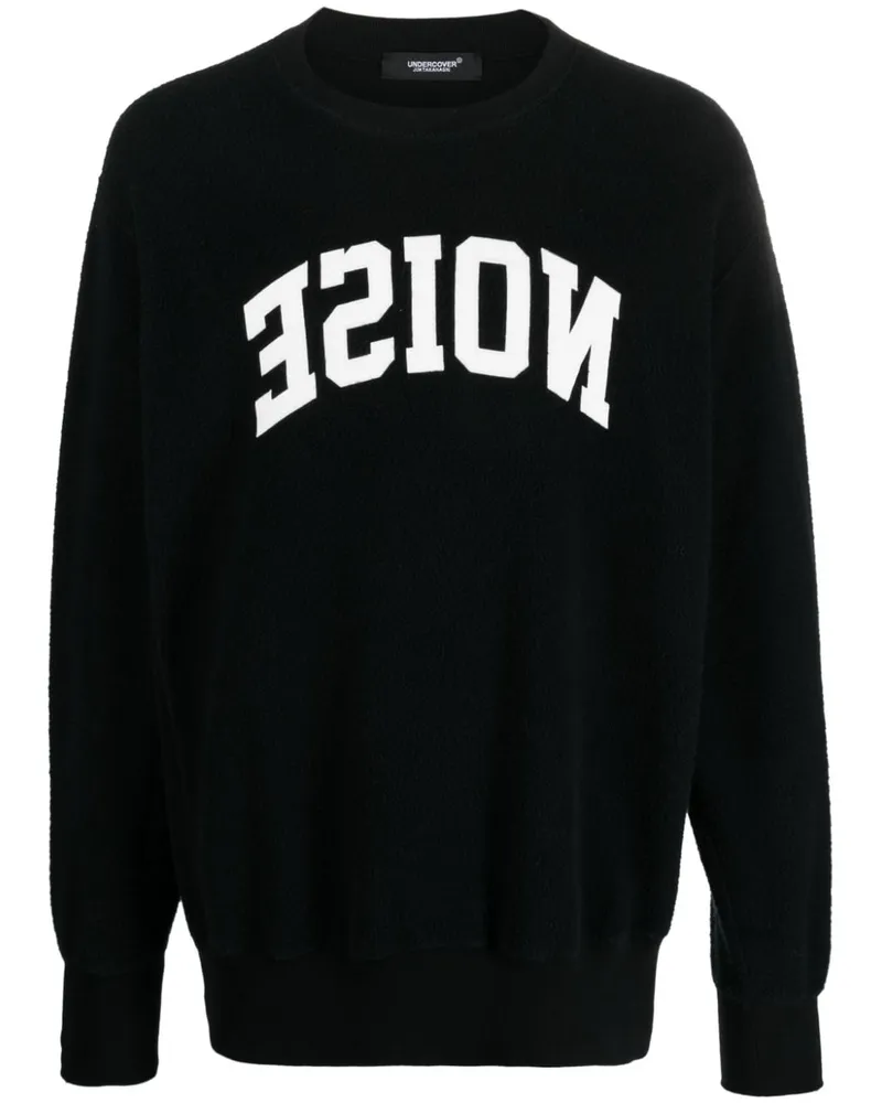 Undercover Sweatshirt mit Slogan-Print Schwarz