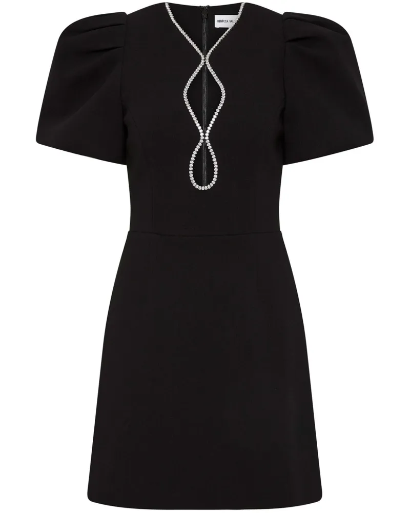Rebecca Vallance Estella Minikleid - Schwarz Schwarz