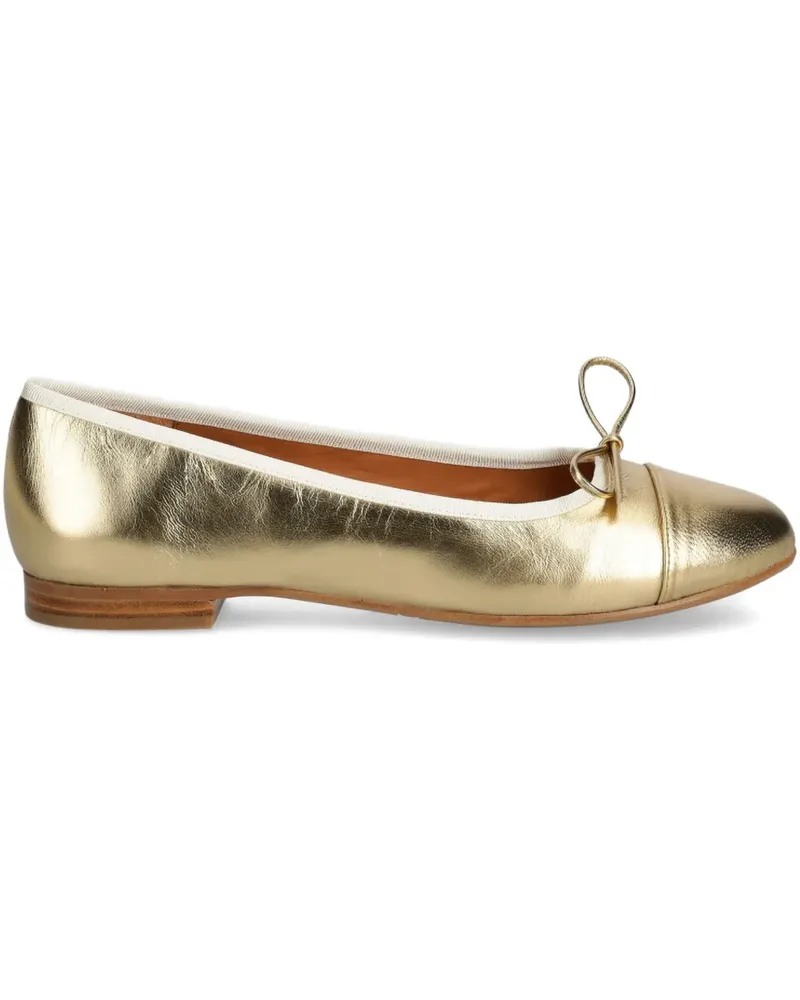 Billi Bi Ballerinas mit Schleifendetail - Gelb Gelb