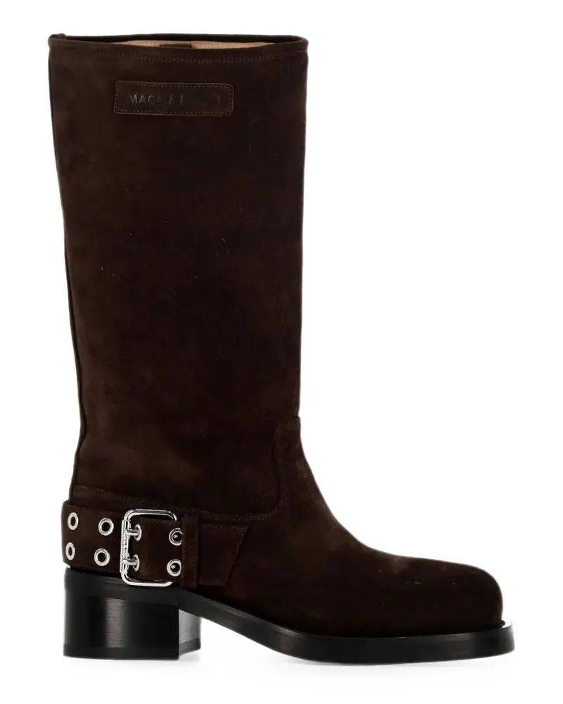 Mach & Mach Kniehohe Stiefel - Braun Braun