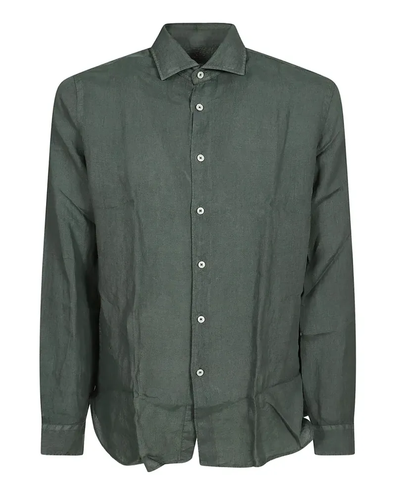 XACUS Langärmeliges Hemd - Grün Grün