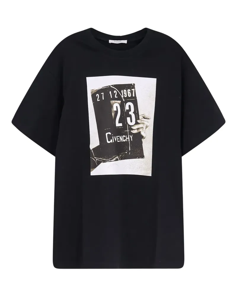 Givenchy graphic-print T-shirt - Schwarz Schwarz