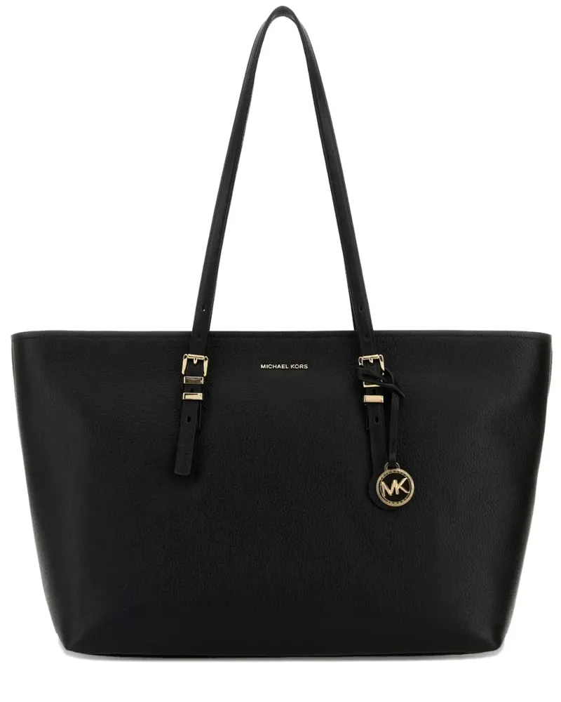Michael Kors Schultertasche mit Logo - Schwarz Schwarz