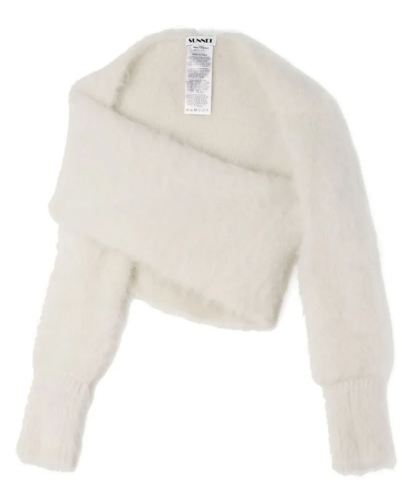 SUNNEI Gewickelter Pullover - Nude Nude