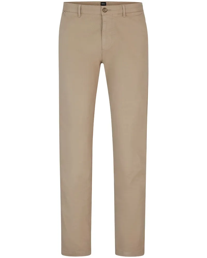 HUGO BOSS Halbhohe Straight-Leg-Chino - Nude Nude