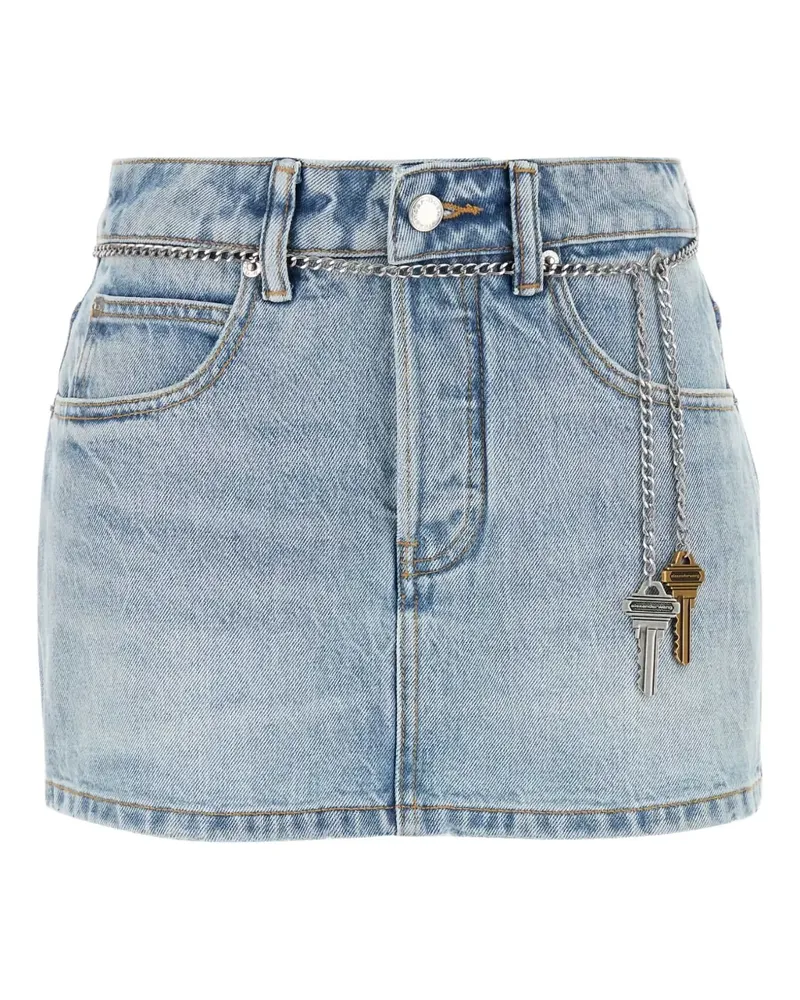 Alexander Wang Jeans-Hosenrock aus Baumwolle - Blau Blau
