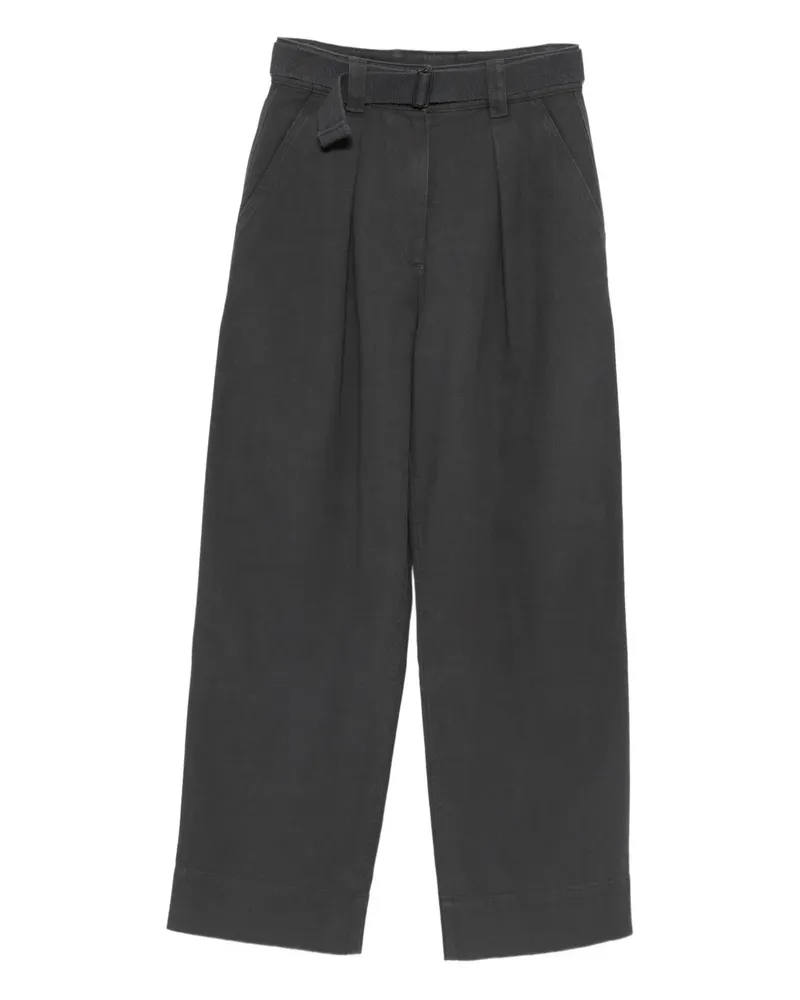 Margaret Howell Hose mit Gürtel - Grau Grau