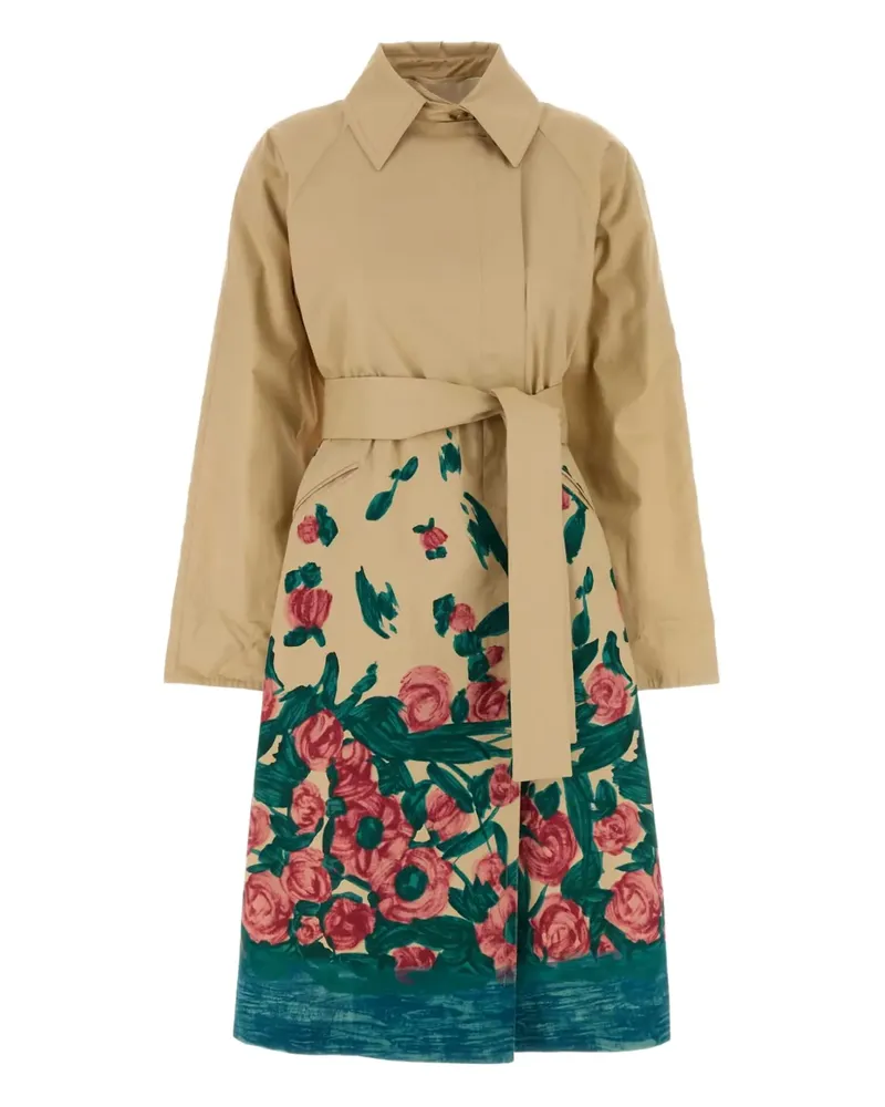 Max Mara Pesco Gabardine-Trenchcoat - 001 BEIGE 001