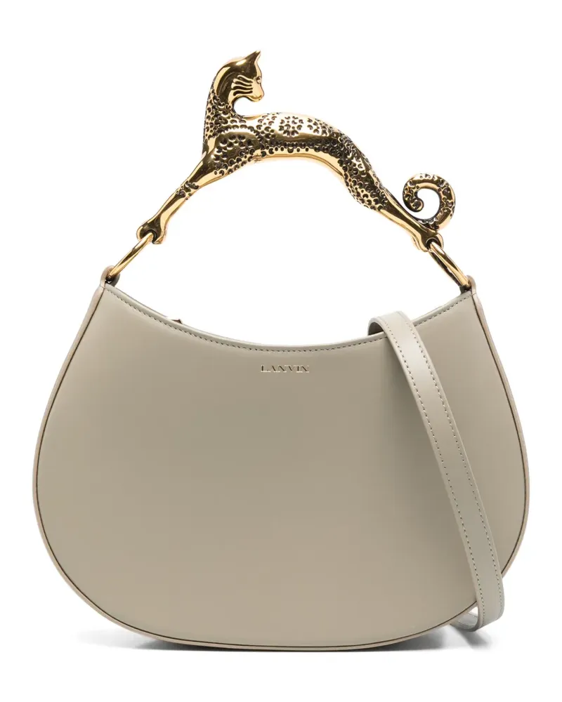 Lanvin Tote Bag aus Leder - Grün Grün