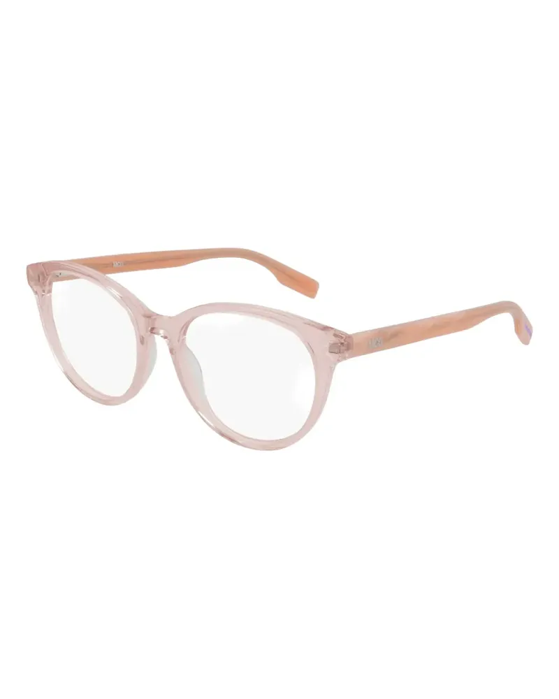 Alexander McQueen Brille mit rundem Gestell - Rosa Rosa