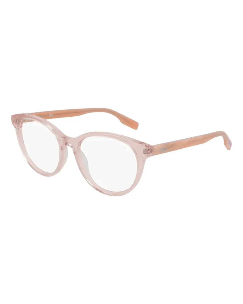 Alexander McQueen Brille mit rundem Gestell - Rosa Rosa