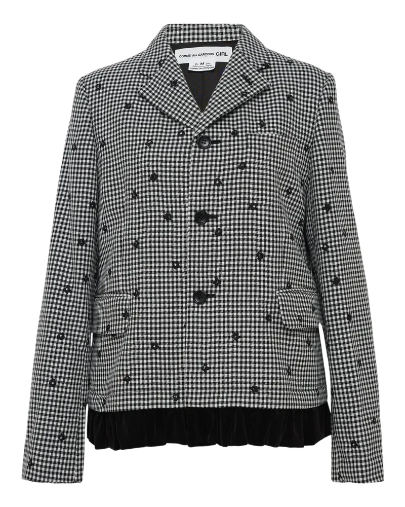 Comme des Garçons front button-fastening jacket - Weiß Weiß