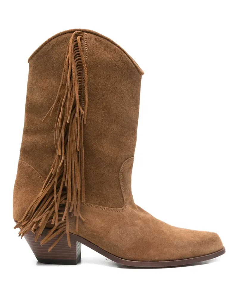 Vic Matié K12 fringed cowboy boots - Braun Braun