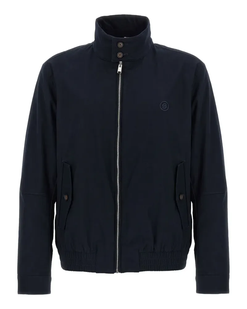 HUGO BOSS Jacke mit Stehkragen - Blau Blau