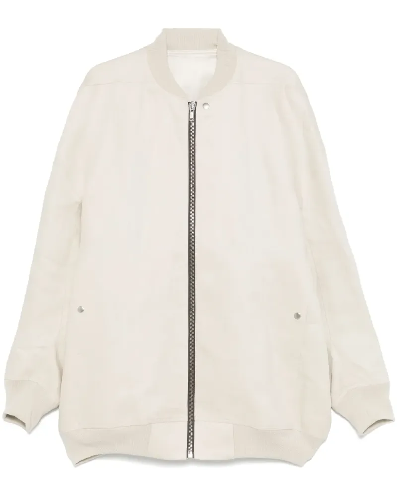 Rick Owens Jumbo Flight Jacke - Nude Nude