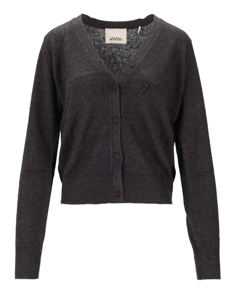 Isabel Marant Geknöpfter Carline Cardigan - Grau Grau