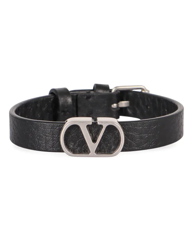 Valentino Garavani Gürtel mit Logo-Schnalle - Schwarz Schwarz