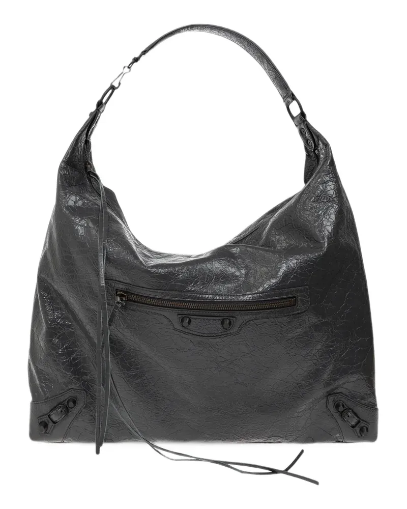 Balenciaga Große Le City Tasche aus Vulkangestein - Grau Grau