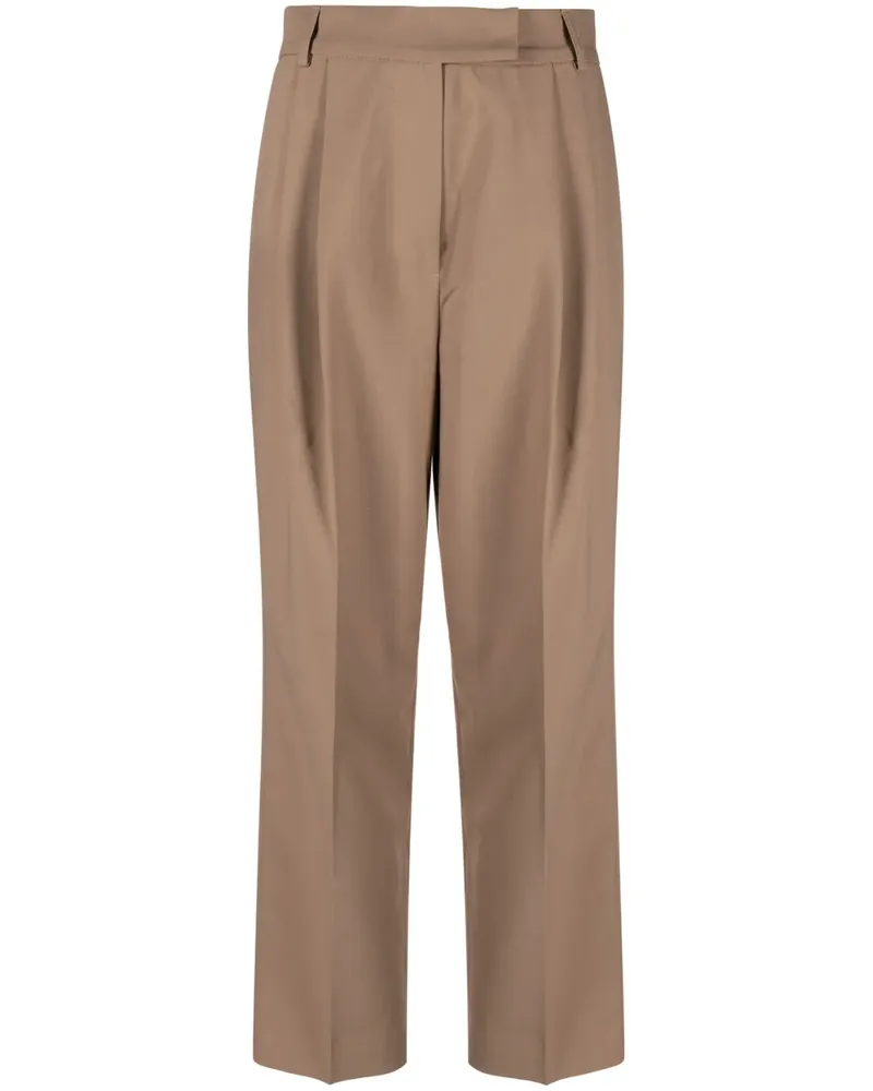 FRANKIE Shop Bea Cropped-Hose - Braun Braun
