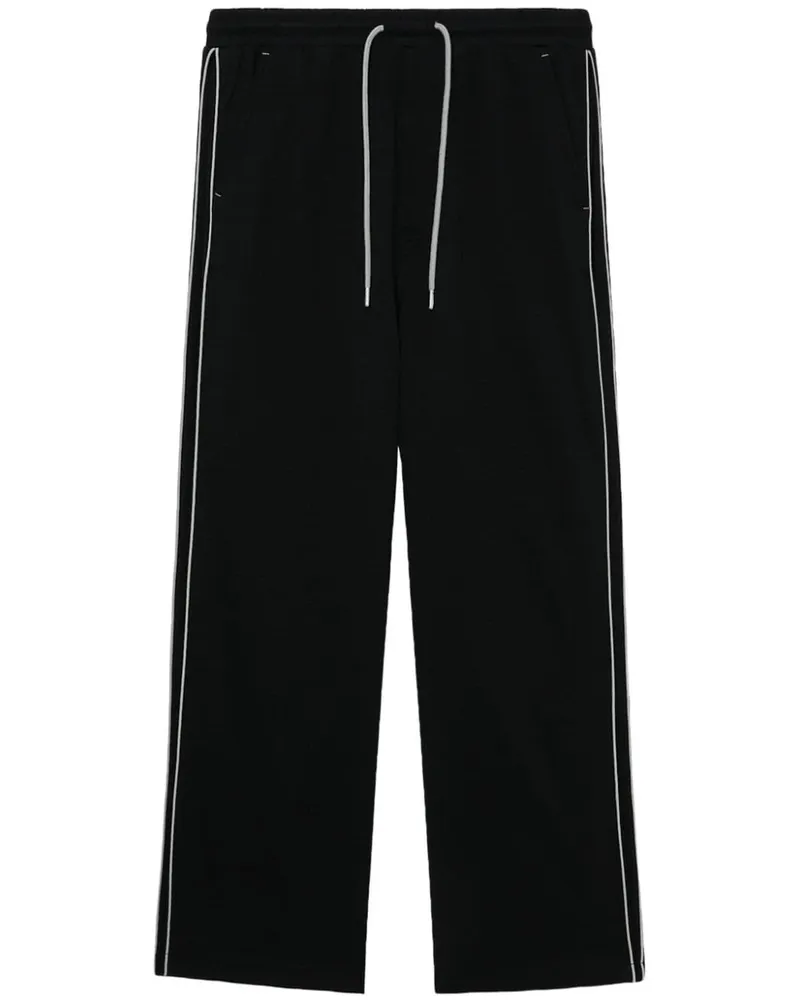 FIVE CM Jogginghose mit weitem Bein - Schwarz Schwarz