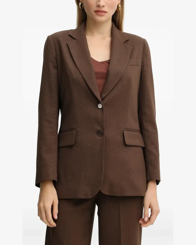 Liu Jo single-breasted blazer - Braun Braun