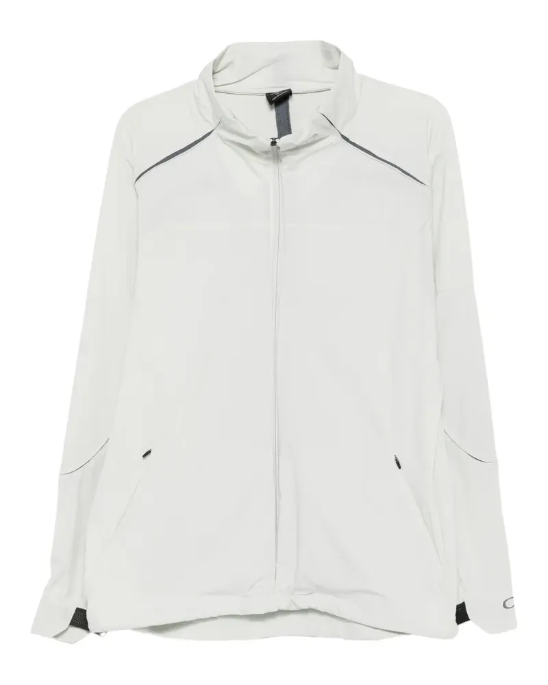 Oakley Fusion Flex Neo logo-print zip-up jacket - Grau Grau