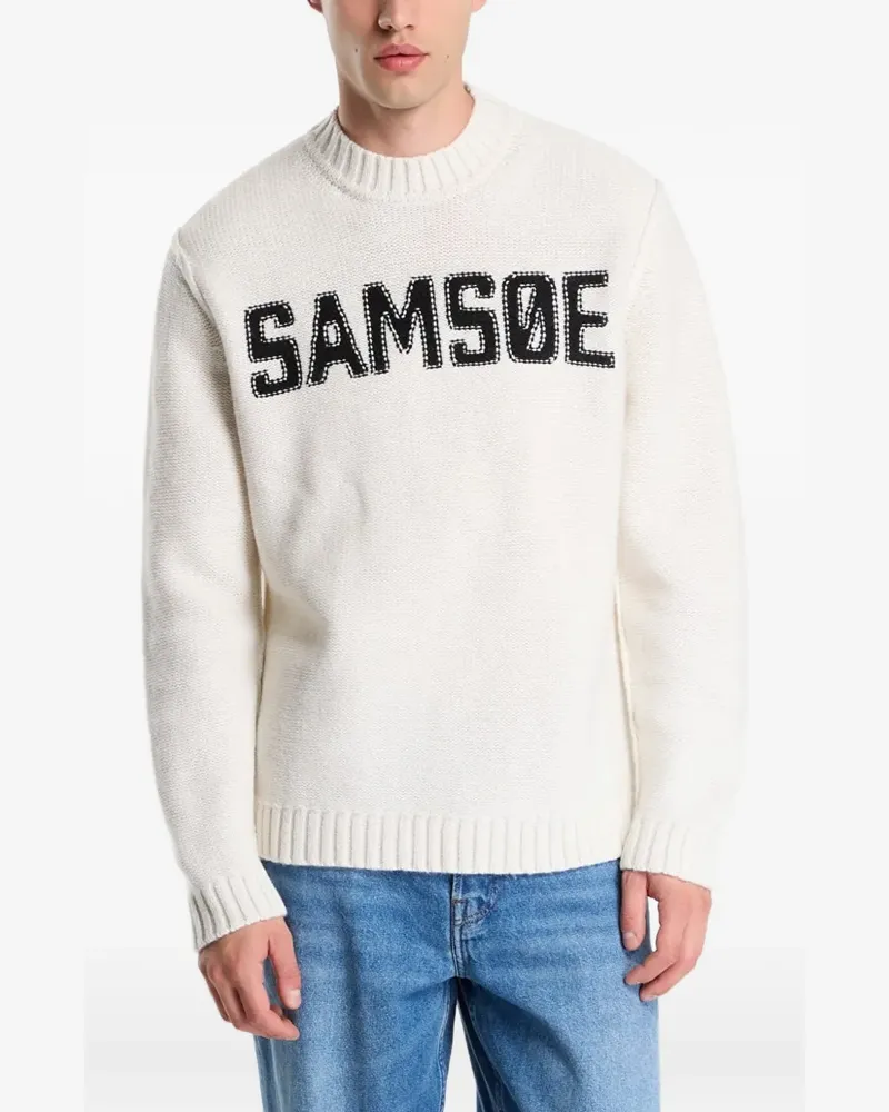 Samsøe & Samsøe Sadavide Pullover mit rundem Ausschnitt - Nude Nude