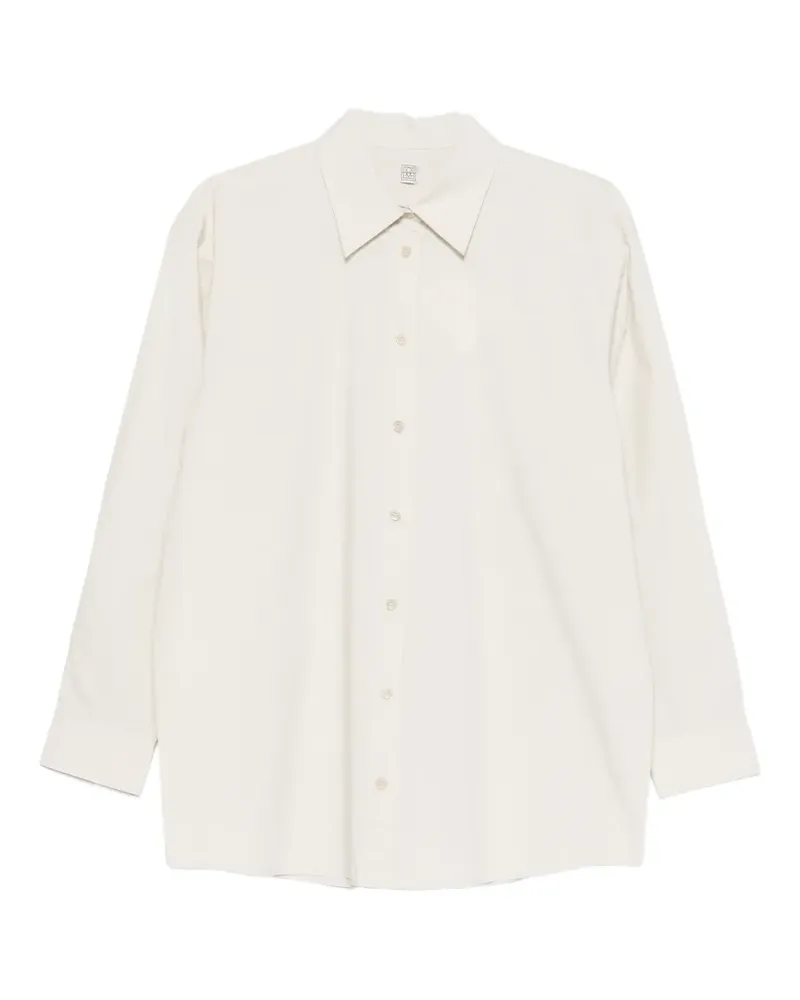 Totême button shirt - Nude Nude