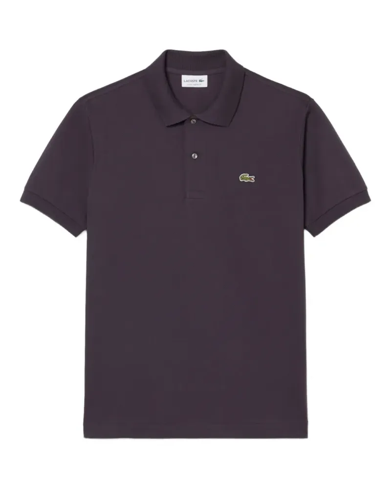 Lacoste L.12.12 Piqué-Poloshirt mit Logo-Patch - Violett Violett