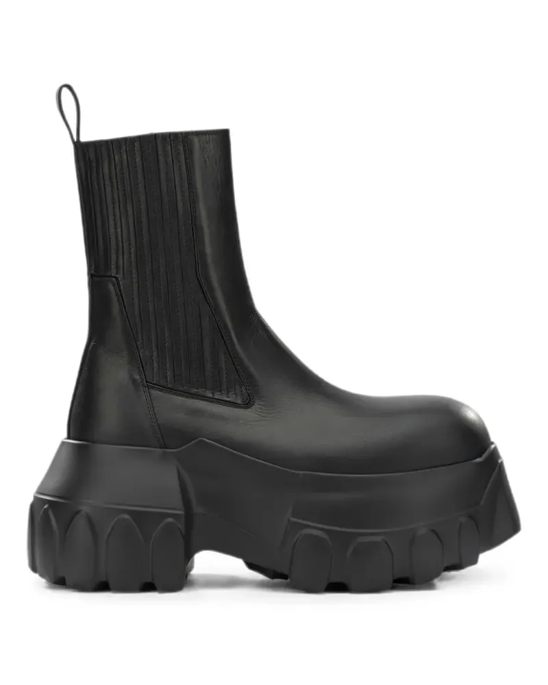 Rick Owens Stiefel mit Plateausohle - Schwarz Schwarz