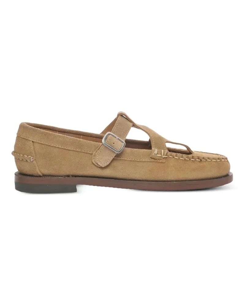 Sebago Angelina Fleshout Loafer mit Schnallenriemen - Nude Nude