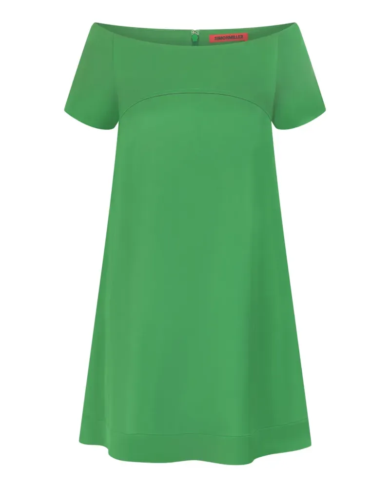 Simon Miller Taja Minikleid aus Satin - Grün Grün
