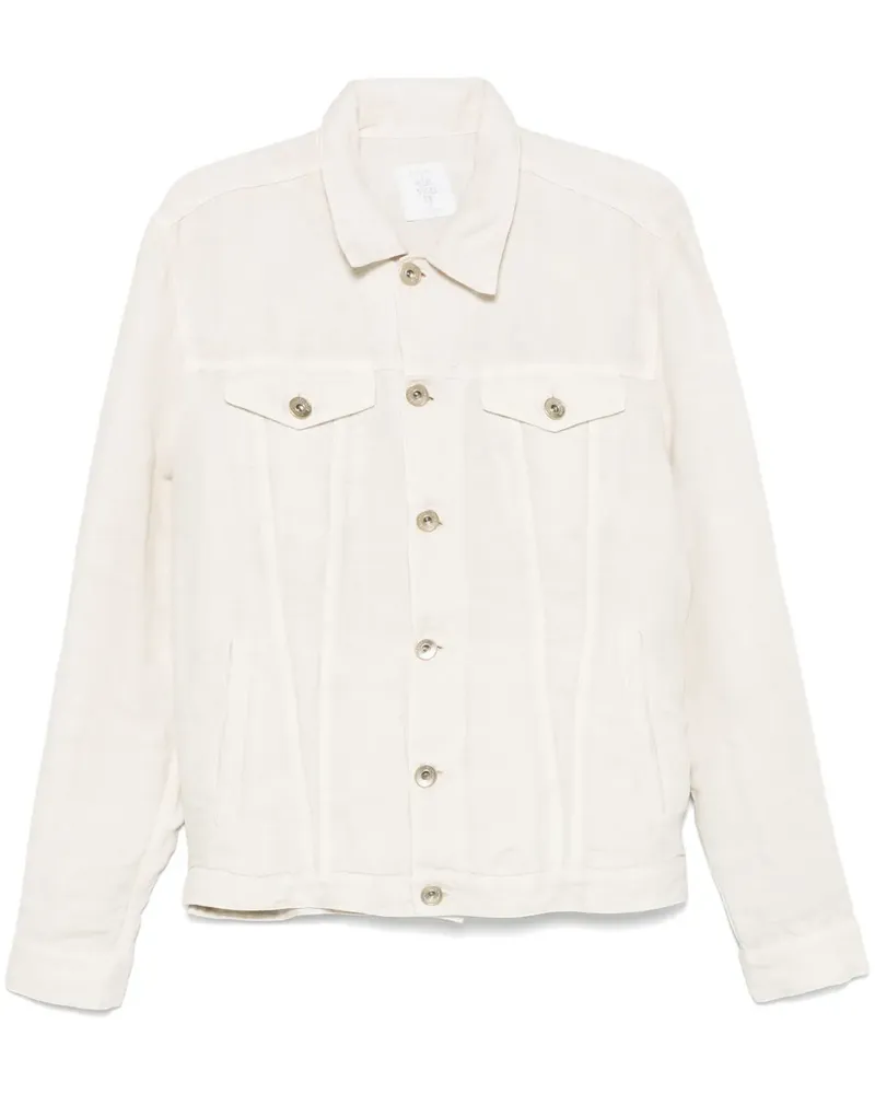 Eleventy Jacke aus Leinen - Nude Nude