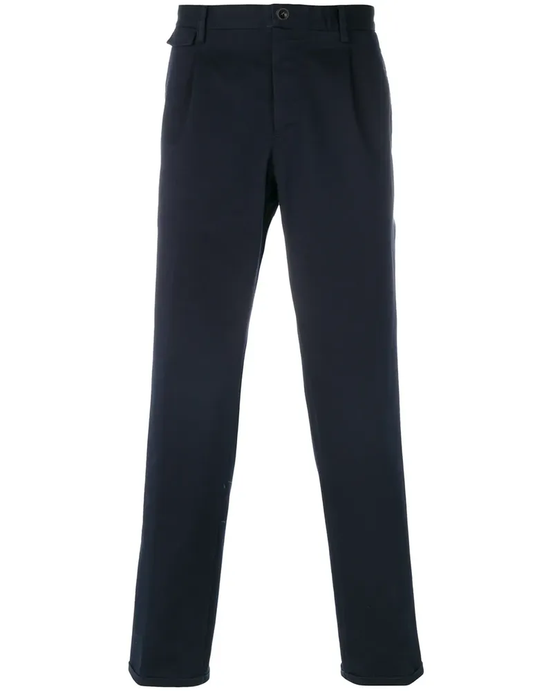 PT TORINO Chino mit geradem Schnitt - Blau Blau